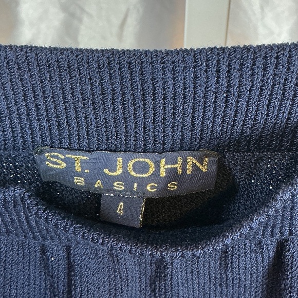 St. John Black Pencil Skirt - Picture 2 of 3